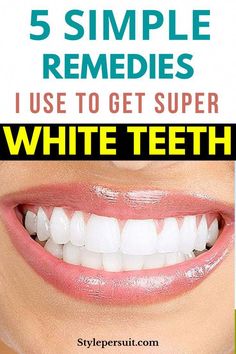 You don't need to spend tons of money or go to the dentist every few months. Natural ingredients can help you achieve whiter teeth in a safe and effective way. Here are some natural ways to whiten your teeth: Teeth Whitening At Home // Teeth Whitener // Home Teeth Whitening Fast // Best At Home Teeth Whitening Kits // At Home Teeth Whitening Kit #HowToCareForOralSurgery Whiten Teeth Naturally, At Home Teeth Whitening, Teeth Whitening At Home, Home Teeth Whitening, Teeth Whitener, Whiten Your Teeth, Tons Of Money