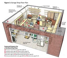 the floor plan for a small house with lots of room to move around in it