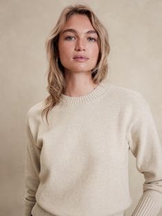 Shop All Women's Clothing | Banana Republic Factory I Fall To Pieces, Work Sweaters, Arm Cuffs, Wool Sweaters Womens, Oversized Sweater Women, Oversized Knitted Sweaters, Boatneck Sweater, Banana Republic Sweater, Winter Tops