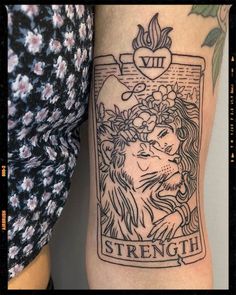 Tattoo Tarot Card Tattoo And Meaning, 3 Tarot Card Tattoo, Tarot Card Back Tattoo, Leo Card Tattoo, Leo Zodiac Tarot Card Tattoo, Tarot Card Inspired Tattoos, Lion Tarot Card Tattoo, Crow Tarot Card Tattoo, Tarot Tattoo Strength