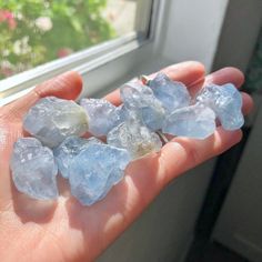 Listing Is For Three Lil Celestite Aka Celestine Nuggets. These Come In Free Forms And Points. Very Angelic & Calming Stone : Approx. 1/2” To 3/4 Inch Great Addition To Your Collection, Altars, Crystal Grids, Home Decor, & Diy Jewelry Making! #: Metaphysical Earthcore Earthy Fairycore Cottagecore Art Craft Supplies Crystal Jewelry Set Crystal Bundle Meditation Spiritual Reiki Energy Cleanse Amulet Good Luck Occult Oddities Witchy Wicca Magick Pagan Tarot Gemstones Healing Crystals Assorted Gemst Diy Stone Wrapping, Spiritual Accessories, Raw Celestite, Celestite Crystal, Cottagecore Art, Meditation Spiritual, Fairy Gifts, Crystal Grids, Energy Cleanse