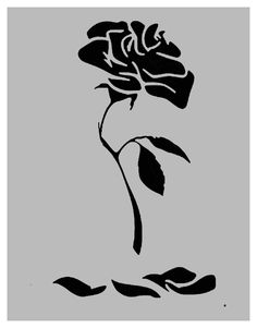 Beauty And The Beast Stencil, Cartoon Characters Stencils, Autumn Preschool, Disney Stencils, Rose Beauty And The Beast, Beauty And The Beast Silhouette, Rose Stencil, Disney Family Vacation Shirts, Burning Wood