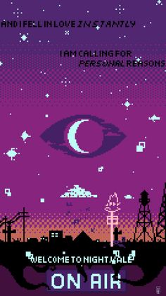 an old computer game screen with the words welcome to night vale on air written below