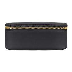 Textured Open Top Mirror Pouch Modern Rectangular Cosmetic Bag With Case, Chic Rectangular Cosmetic Bag For Gifts, Chic Rectangular Cosmetic Bag As Gift, Luxury Cosmetic Bag With Zipper Pouch, Luxury Zipper Pouch Cosmetic Bag, Elegant Rectangular Cosmetic And Toiletry Storage For Travel, Luxury Rectangular Cosmetic Bag For Personal Use, Classic Rectangular Pouch For Personal Use, Luxury Portable Rectangular Pouch