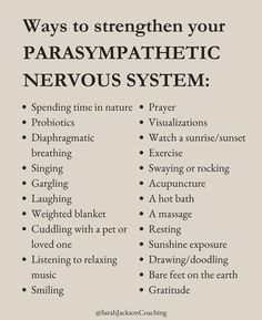 Nervus Vagus, Parasympathetic Nervous System, Energy Healing Spirituality, Vagus Nerve, Self Care Activities, Holistic Healing