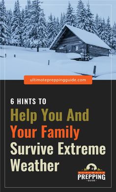 Winter survival can be very challenging, especially if you chose to bug out and live off the grid with your family. Here are 6 survival hacks to help you get through even the harshest winter climate.| Discover more about survival prepping at ultimatepreppingguide.com #SHTF #emergencypreparedness #preppingtips #survivalskills Winter Power Outage Survival, How To Survive Winter, Prep For Winter Storm, Prepper Ideas Diy, Bug Out Location, Family Emergency Plan Natural Disasters, Arctic Blast, Cold Side