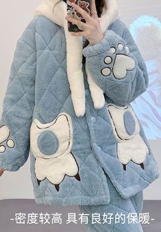 Cute Bear Pajamas Home Suit PN5571 ●Size: Top: M:Length 62 cm bust 116 cm sleeve 68 cm L:Length 64 cm bust 120 cm sleeve 70 cm XL:Length 66 cm bust 124 cm sleeve 72 cm XXL:Length 68 cm bust 128 cm sleeve 74 cm Pants: M: Length 94 cm waist 60-100 cm hip 102 cm. L: Length 96 cm waist 66-110 cm hip 108 cm. XL: Length 98 cm waist 70-120 cm hip 114 cm. XXL: Length 100 cm waist 74-126 cm hip 118 cm. (Please allow 1-3cm differs due to manual measurement.As different computers display colors differently,the color of the actual may vary slightly from the above images.Thanks for your understanding.) ●Material: soft ●About Shipping: We attach great importance to the orders of each customer and parcel delivery. 1.Processing time: 2-3 business days. 2.Shipping time: 10-15 business days to US, please al Cozy Cotton Long Sleeve Sleepwear, Cozy Cotton Sleepwear With Long Sleeves, Cozy Long Sleeve Sleep Sets, Cute Long Sleeve Home Sets, Casual Long Sleeve Home Sets, Winter Sleepwear With Pockets For Loungewear, Winter Sleepwear With Pockets For Bedtime, Winter Sleepwear With Pockets, Casual Long Sleeve Bedtime Sets