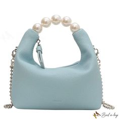 Bird in Bag - Bag female new popular chain crossbody bag pearl fashion casual handbag Chic Pearl Embellished Shoulder Bag, Trendy Tote Shoulder Bag With Pearl Handle, Crossbody Evening Bag With Pearl Handle, Elegant Everyday Shoulder Bag With Pearl Handle, Trendy Shopping Shoulder Bag With Pearl Handle, Trendy Shoulder Bag With Pearl Handle For Shopping, Trendy Crossbody Shoulder Bag With Pearl Handle, Chic Everyday Bags With Pearl Handle, Everyday Clutch Shoulder Bag With Pearl Handle