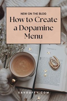 How to make your own dopamine menu | Happy lifestyle | Sav Duffy | Have you heard of dopamine menus? This practice of creating a list of self care activities that make you feel happy is all over social media. It involves creating a menu of dopamine inducing activities that you can turn to whenever you need it. I'm sharing my dopamine menu ideas, and tips for how to create your own dopa-menu. Click to read it now! Healthy Dopamine Activities, Dopamine Fasting, Low Dopamine, Quick Meditation, Tips To Be Happy, Wellness Trends, Finding Happiness