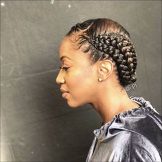 Goddess Braid Styles, Long Box Braids, Beautiful Braids, Natural Hair Updo, Chic Hairstyles, Natural Hair Braids, Cornrow Hairstyles, Trending Hairstyles, Goddess Braids