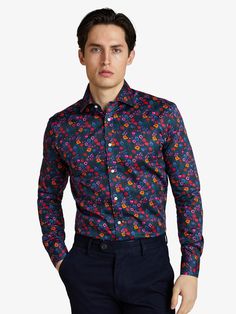 Men’s floral shirts - Blue floral shirt with classic collar
A floral shirt from John Henric is ideal for men who like to stand out from the crowd. Bold prints with a touch of fun makes our floral shirts perfect for the office or smart casual occasions. They will add a touch of fun to your everyday wardrobe with their versatile bold prints. Floral Shirts, Accessories For Men, Bold Prints, Zip Sweater, Everyday Wardrobe, Floral Shirt, Winter Sale, Blue Pattern, Smart Casual