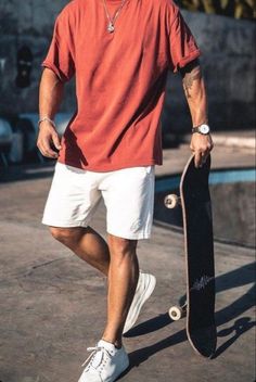 Mens Shorts Outfits, Mens Fashion Casual Outfits