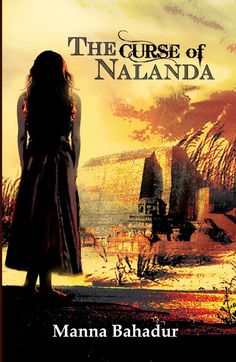 the curse of naalanda by manna bahadur book cover art design