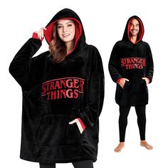 PRICES MAY VARY. Enter the Upside Down of Comfort - Embrace the Stranger Things vibe in ultimate coziness with our blanket hoodie women and men will love. This blanket hoodie has a sherpa lining and long sleeves making it ideal for chilly days. Warm & Comfy Hoodie Blankets - Cozy up in our Stranger Things hoodie! It is made with quality polyester fabric featuring a hood and a kangaroo front pocket, making it perfect to wear as you binge-watch your favorite show. One-Size-Fits-All - No matter wha Stranger Things Blanket, Stranger Things Gifts, Stranger Things Hoodie, Stranger Things Merch, Stranger Things Merchandise, Marvel Hoodies, Pull Oversize, Snuggle Blanket, Hoodie Cozy