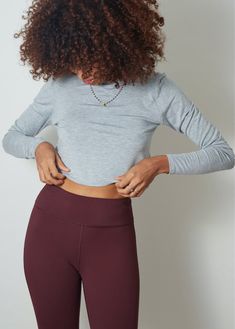 Burgundy Sculpt 7/8 Legging - Haven Collective Fitted Everyday Fall Leggings, Versatile Fitted Activewear, Fall Athleisure Yoga Pants For Everyday, Versatile Fitted Everyday Activewear, Everyday Fall Leggings, Stretch Cropped Bottoms For Athleisure, Cropped Stretch Bottoms For Athleisure, Cropped Stretch Athleisure Bottoms, Athleisure Cropped Stretch Bottoms