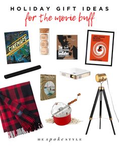 Here's a holiday gift guide with some of the best gift ideas for the movie lover in your life. Movie Buff, Movie Lover