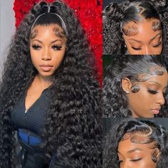 PRICES MAY VARY. 💕 Lace Front Wigs Human Hair Material: 200 Density 13x4 Deep Wave Lace Front Wigs Human Hair Curly Wig,Gotten From Healthy Young Girls,Full and Thick,Ear to Ear Natural Hairline,Soft and Bouncy,Long-Term Use with Normal Care Can also Maintain the Hair 💕 HD Lace Blends Perfectly: HD Lace Front Wigs Human Hair Pre Plucked with Baby Hair Glueless Human Hair Wig for Women ,Swiss HD Lace,Soft and Breathable, Invisible,Suitable for All Skin Colors 💕 100% Human Hair Lace Front Wigs: Deep Wave Skunk Stripe, Curly Wig With Side Part, Curly Human Hair Wig Styles, Wig Styles Curly Hair, Amazon Curly Wigs, Body Wave Hair Weave Sew Ins, Deep Curly Wig Hairstyles, Curly Lace Front Wigs Hairstyles, Curly Wig Hairstyles Black Women