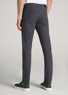 About Our Long Inseam Pants If you love our Carman jeans, you'll love our Carman pants for tall men. You've been searching far and wide for the perfect pair of pants that are long enough for your legs while still providing a flattering fit – and now you've found them. These casual pants have been made specifically for guys between 6'3” and 7'1” with up to a 40” inseam so you can leave the days of short hems in the past. They have a flattering tapered fit that's stylish while still providing enou Cotton Straight Leg Bottoms With Five Pockets, Classic Jeans With Welt Pockets, Straight Leg Chinos With Five Pockets, Tapered Bottoms With Pockets In Standard Cut, Straight Fit Straight Leg Pants With Five Pockets, Classic Straight Leg Bottoms With Comfort Waistband, Pants With Pockets In Straight Fit, Classic Straight Leg Cargo Pants With Five Pockets, Classic Five-pocket Pants