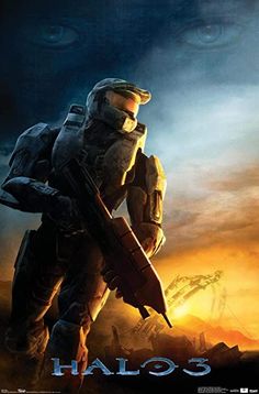 the poster for halo's