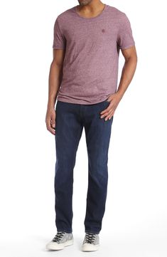 A dark-indigo wash with faded details sharpens these stylish, stretch-cotton jeans designed with a comfortable, relaxed fit. Style Name:Mavi Jeans Matt Relaxed Fit Jeans (Deep Clean Comfort). Style Number: 5409730. Relaxed Fit Jeans For Men, Relaxed Straight Leg Jeans, Most Comfortable Jeans, Jeans For Men, Relaxed Jeans, Denim Style, Deep Clean, Straight Fit Jeans, Relaxed Fit Jeans