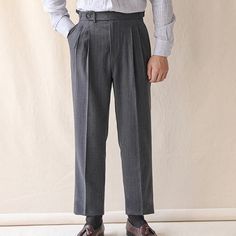 Threebooy Business High Waist Straight Suit Pants Men British Slim Fit Pants Men Social Trousers Casual Pant Formal Wear Pantalones Hombre Material: Polyester Applicable Season: Four Seasons Style: Casual Applicable Scene: shopping Front Style: Flat Pant Closure Type: zipper fly Gender: MEN Item Type: Suit Pants The Item is Asian size, different with yours, Pls double check the pant waist. 1. Pls allow 1-3cm tolerance due to manual measure. 2. Color may slightly vary from the image due to differ Slim Fit Pants Men, Straight Suit, Flat Pant, Slim Fit Dress Pants, Ankle Dress Pants, Casual Pant, Trousers Casual, Formal Pants, Men Trousers