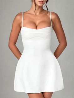 Sensual Off Shoulder Mini Dress with Backless Design Chic Fitted Mini Dress With Built-in Bra, Chic Mini Bodycon Dress With Built-in Bra, Club Dresses With Built-in Bra And Backless Design, Solid Color Bodycon Mini Dress With Built-in Bra, Chic Bodycon Mini Dress With Built-in Bra, Chic Fitted Backless Dress With Straps, Club Dress With Backless Design And Built-in Bra, Bodycon Dress With Built-in Bra For Date Night, Bodycon Mini Dress With Built-in Bra