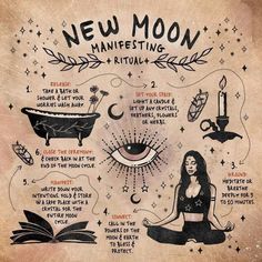 Cer Nocturn, New Moon Ritual, Moon Ritual, Moon Rituals, New Moon Rituals