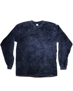 a long sleeved shirt with black dye on it