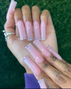 Acrylic Nail Set, Drip Nails, Simple Acrylic Nails, Classy Acrylic Nails, Exotic Nails