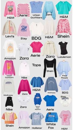 Tops Hm Outfits, Estilo Preppy