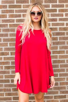 Unforgettable T Shirt Dress Closet Inspiration, Clothing Boutique, Fall Wardrobe, Boutique Dresses, T Shirt Dress, Dream Closet, Cold Shoulder Dress, Tunic Tops, Women's Clothing