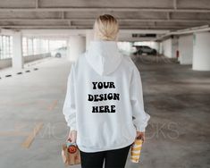 "Are you a print-on-demand seller or a shirt designer looking for a trendy hoodie mockup? Then, you are in the right place! We sell high-quality, minimalist, oversized Gildan 18500 front and back model mockups that are going to kick-start your business and social media! 🔥GET 4 FREE MOCKUPS:🔥 ➡️COPY AND PASTE THIS LINK TO YOUR BROWSER: view.flodesk.com/pages/6278ef0246c9ddac82189f8d (Please check the spam or junk mail folder in case you did not receive the 4 free mockups. Do not hesitate to let me know through Etsy messages in case you have any trouble accessing them) ✺ HOW IT WORKS✺ Once your payment is confirmed, you will be instantly able to download on Etsy or from your e-mail 1 JPG high-resolution digital image free from watermarks or logos (please note, no physical item will be sent Customizable White Hoodie, White Hoodie With Custom Print In Relaxed Fit, Casual White Sweatshirt With Printing, Customizable White Hoodie For Streetwear, White Cotton Hoodie With Custom Print, White Relaxed Fit Hoodie With Custom Print, White Custom Print Relaxed Fit Hoodie, White Customizable Relaxed Fit Hoodie, White Hooded Sweatshirt With Sublimation Print