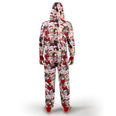 COMPLETE FESTIVE SET: Adults Cute Cat Print Christmas Hooded Pajamas includes a comfy and fun hooded Pajamas featuring an adorable 3D cute kitten print pattern, convenient 2 side pockets, and loose silhouette, providing both comfort and style.perfect for embracing the holiday spirit during Christmas.HIGH-QUALITY MATERIAL: Crafted from 100% polyester, this Adults Loose Christmas Hooded Pajamas is made from high-quality material that has undergone safety testing. Convenient Pockets Christmas Holid Casual Christmas Loungewear Onesie, Holiday Jumpsuit Outfit, Adult Christmas Pajamas, Holiday Jumpsuit, Pajama Outfit, Jumpsuit Outfit, Cute Kitten, Gift Giver, Christmas Pajamas