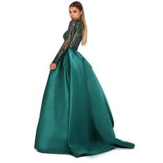 Muslim Evening Dress 2019 Sparkly Sequin Long Sleeve Detachable Train Emerald Green Kaftan Arabia Formal Party Gown Prom Dress,90 sold by muttie dresses on Storenvy Emerald Green Ballgown, Green Ballgown, Noodz Boutique, Portia And Scarlett, Scarlett Dresses, Detachable Train, Gown Pattern, Elegant Prom Dresses, Long Sleeve Evening Dresses