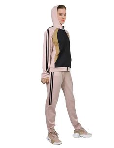 Women's tracksuit set Women's sports Sweatsuit set is made of 5% spandex, and 95% polyester, soft and comfortable, perfect for spring, fall The zip-up hooded sweatshirt features a high quantity zipper that works well and is easy to wear and take off 2 front half-kangaroo pockets, are convenient for carrying things, like a phone, wallet, keys, and watch. drawstring tie provides additional adjustability. ribbed cuff Sweatpant features an elasticated waistband to provide a comfortable fit. 2 front Hooded Athleisure Activewear With Zipper Closure, Sporty Hoodie Tracksuit For Jogging, Sporty Hooded Tracksuit For Jogging, Sporty Tracksuit With Hoodie For Jogging, Athleisure Tracksuit With Drawstring Hood, Stretch Athleisure Hoodie For Jogging, Hooded Moisture-wicking Track Jacket For Jogging, Moisture-wicking Hooded Track Jacket For Jogging, Hooded Fleece Tracksuit With Stretch