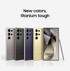 the new colors, titanium tough are available for pre - order on all models