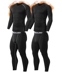 PRICES MAY VARY. Superior Heat Retention: Our thermal underwear set is made of a fleece linded fabrics which blended of 85% Polyester and 15% Spandex. Whether you're braving the cold outdoors or lounging indoors, these sets are the idear gear. Moisture Wicking Management: Stay dry and sweat-free with our quick dry fabric. It efficiently pulls sweat away from your body, ensuring you stay dry and comfortable during activities or everyday wear. Snug Fit & Easy Care: These thermal long johns are des Thermal Base Layer, Mens Thermals, Wear Store, Long Johns, Thermal Shirt, Winter Weather, 2 Set, Sport Wear, Base Layer