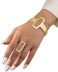 Gold Alloy Open Ring Jewelry, Minimalist Irregular Jewelry For Gift, Trendy Open Ring Alloy Jewelry, Gold Alloy Midi Rings, Trendy Alloy Open Ring Jewelry, Gold Irregular Minimalist Jewelry, Gold Minimalist Jewelry With Irregular Shape, Modern Irregular Metal Ring Jewelry, Adjustable Geometric Gold Jewelry