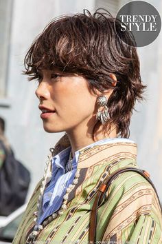 Hikari Mori, Edgy Short Haircuts, Short Grunge Hair, Short Hair Hacks, Shaggy Short Hair, Punk Hair, Mullet Hairstyle