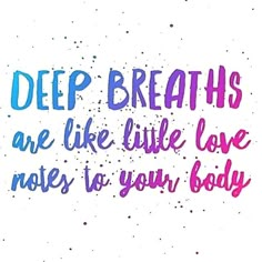 Yoga Meditation Quotes, Frases Yoga, Deep Breaths, Les Chakras, Meditation Quotes, Daily Meditation, Care Quotes, Yoga Quotes, Pranayama