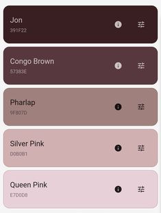 an iphone screen showing the different colors in each color, and how to use them