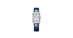 Watch, Reverso Classic Small, JLQ2618540, Stainless Steel, , Rectangular, Hour - Minute Blue Rectangular Business Watches, Blue Rectangular Timeless Watch, Timeless Blue Rectangular Watch, Elegant Blue Watch Accessories With Polished Finish, Elegant Blue Watches For Formal Occasions, Elegant Blue Rectangular Watch, Classic Blue Rectangular Watch Accessories, Timeless Blue Watch Accessories For Formal Wear, Timeless Blue Watch Accessories For Formal Occasions