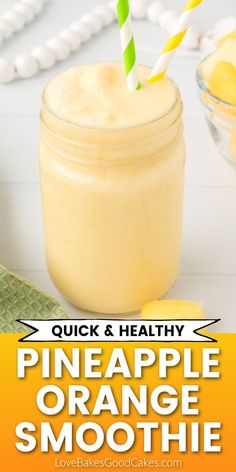 Pineapple Orange Smoothie Orange Pineapple Smoothie Recipes, Orange And Pineapple Smoothie, Fruit Smoothie Recipes Healthy Easy, Mandarin Orange Smoothie Recipe, Smoothies With Orange Juice, Ensure Smoothie Recipes, Morning Smoothie Recipes Healthy, Smoothie With Orange Juice, Orange Cream Smoothie