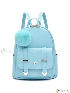 Bird in Bag - Women's Mini Backpack Purses PU Leather Fashion Shoulder Bag Backpack Purses, Cute Mini Backpacks, Mini Backpack Purse, Backpack Style, Leather Baby, Blue Backpack, Classic Backpack, Bird In Bag, Mini Backpack