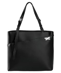 PXG Black Luxury Vegan Leather Tote Bag - HauteMasta