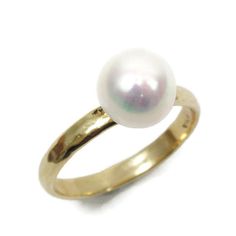 Pearl gold ring, 14k yellow gold ring, anniversary gift, ring, romantic ring, gift for wife , gift for her, gold ring. pearl jewelry Material: 9k Yellow /Rose gold. Or :14k solid yellow/white/rose gold. The price is up to size 10.5 , If you need a larger size, please convo me. All rings are packaged and shipped in a beautiful ring box. It takes about 10-14 days to make the rings. All of Kai's Jewelry are hand crafted with love... Thank you for visiting our shop, Kai Jewelry. Formal Yellow Gold Pearl Rings, Formal Gold Rings With Akoya Pearl, Elegant Yellow Gold Ring With Pearl Drop, Timeless Yellow Gold Open Pearl Ring, Elegant Yellow Gold Pearl Drop Ring, Elegant Yellow Gold Rings With Pearl Drop, Elegant Pearl Stackable Rings For Anniversary, 14k Gold Timeless Pearl Ring With Round Band, Timeless 14k Gold Round Band Pearl Ring