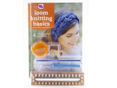 the loom knitting basics are packaged in plastic