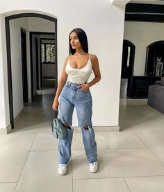 Outfit Comodo, Looks Hip Hop, Kim Kardashian Outfits, Outfits Black, Chill Outfits, Streetwear Fashion Women, Trendy Fall