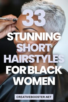 Click for More ➡️ | Save for Later ❤️  In search of the perfect short hairstyle to wear? Discover these 33 stunning and trendy short hairstyles for Black women! With choices ranging from pixie cuts to curly bobs, and bold colors to natural textures, these styles are sure to inspire your next look. Embrace your beauty with these fashionable cuts!  #ShortHairstyles #BlackWomenHair #PixieCut #CurlyHair #NaturalHair #HairInspiration #2024Trends #HairGoals #ShortHairDontCare