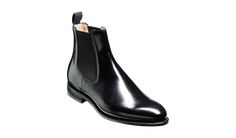 A sleek addition to any winter wardrobe, this rare hi-shine leather Chelsea boot is made on our elegant 469 last shape. The distinguished profile allows the Chelsea boot to be paired with both formal and casual attire.  Designed and made in Northampton, England Premium craftsmanship since 1880 Goodyear Welted construction Full leather insole and lining Calf leather with hi-shine finish Hand-stitched detailing Full leather sole Free USA shipping Barker Shoes, Hiking Boots For Men, Leather Boots For Men, Boot For Men, Northampton England, Mens Hiking, Mens Hiking Boots, Mens Leather Boots, Chelsea Boots Men